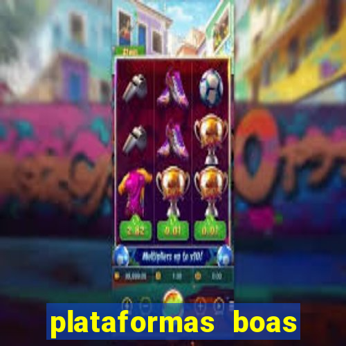 plataformas boas para jogar fortune tiger